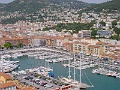 Nizza Blick von Chateau auf Hafen 3